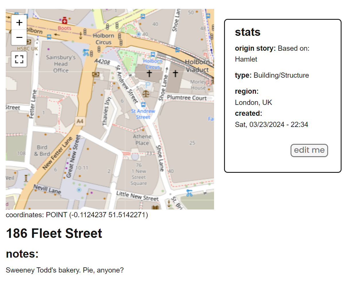 add geolocation coordinates to create interactive maps